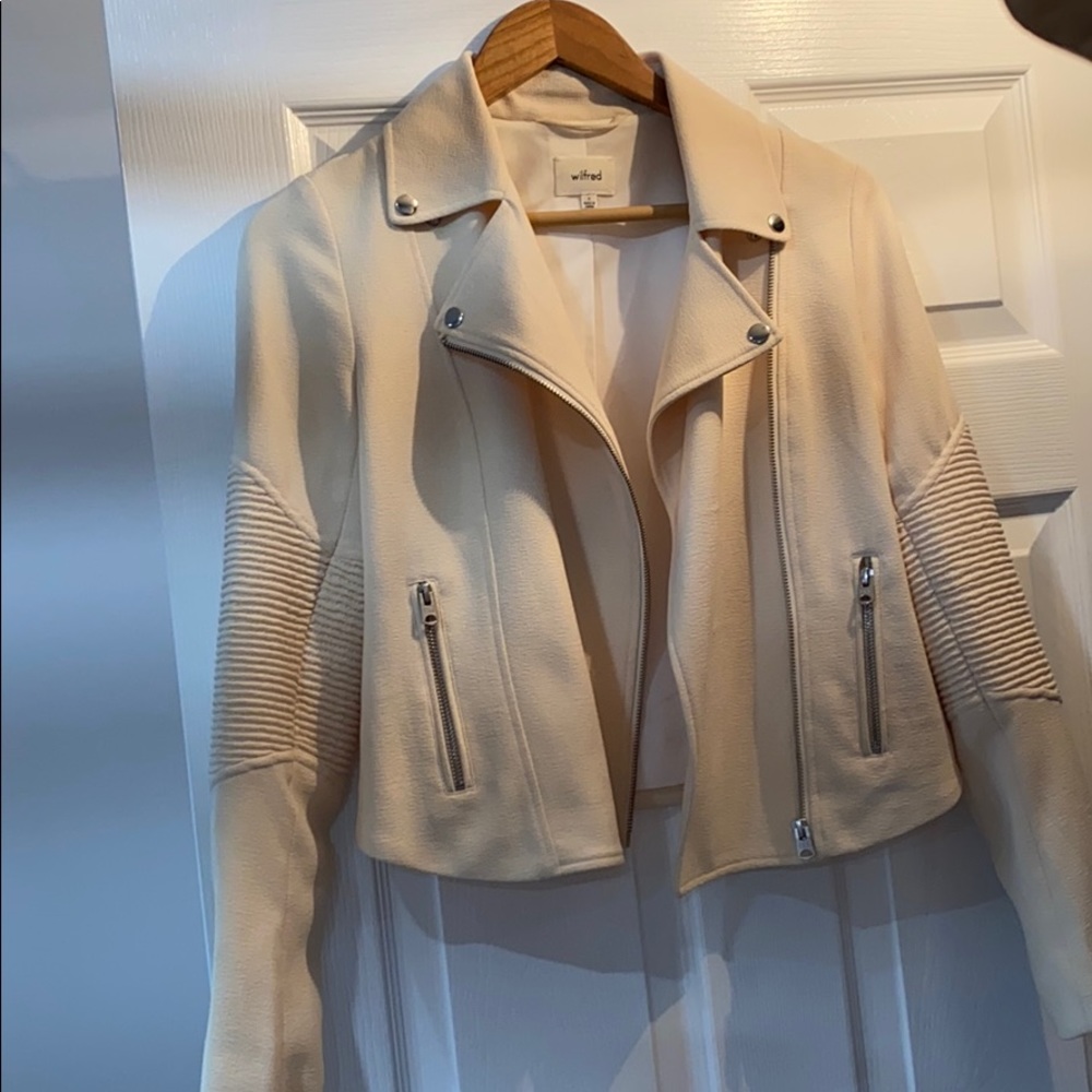 WILFRED cream jacket blazer size 4!